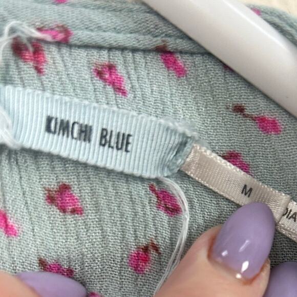 Urban Outfitters Kimichi Blue Pins And Needles Ruffle Wrap Mini Dress si… - Picture 10 of 10